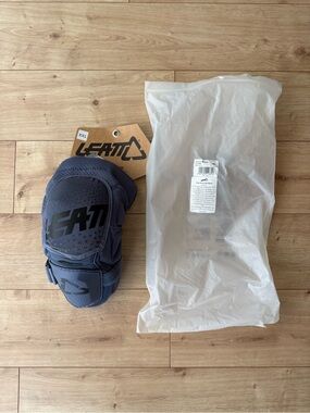 Leatt Knee Guard 3DF Hybrid XXL Flint CE Impact Motocross MTB Dirt Bike NWT
